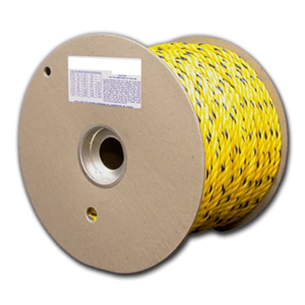 T.W. Evans Cordage Co. 3/8. x 600 ft. Twisted Polypropylene Rope Reel 475 - main